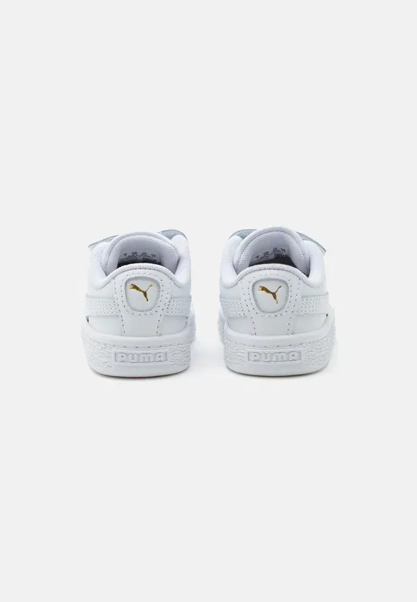 Кроссовки кожаные Unisex Puma, White/Archive Green, белый/зеленый — фото 3