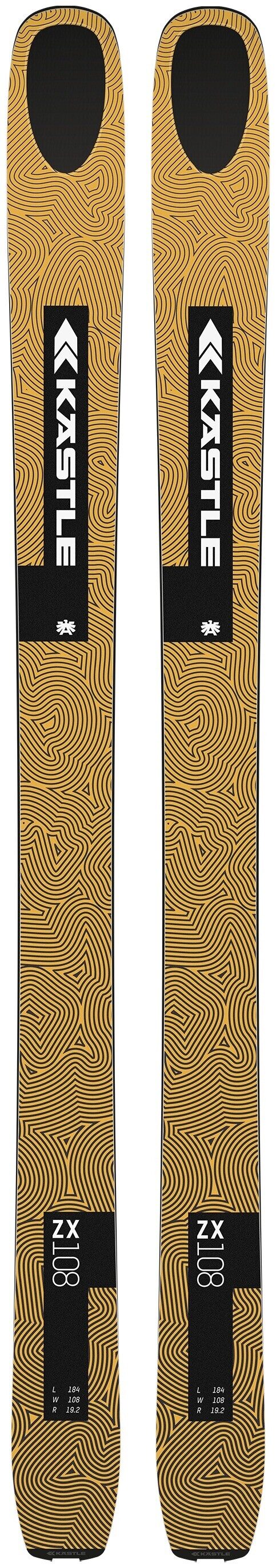 

Новые лыжи Kastle ZX108 2026 184см