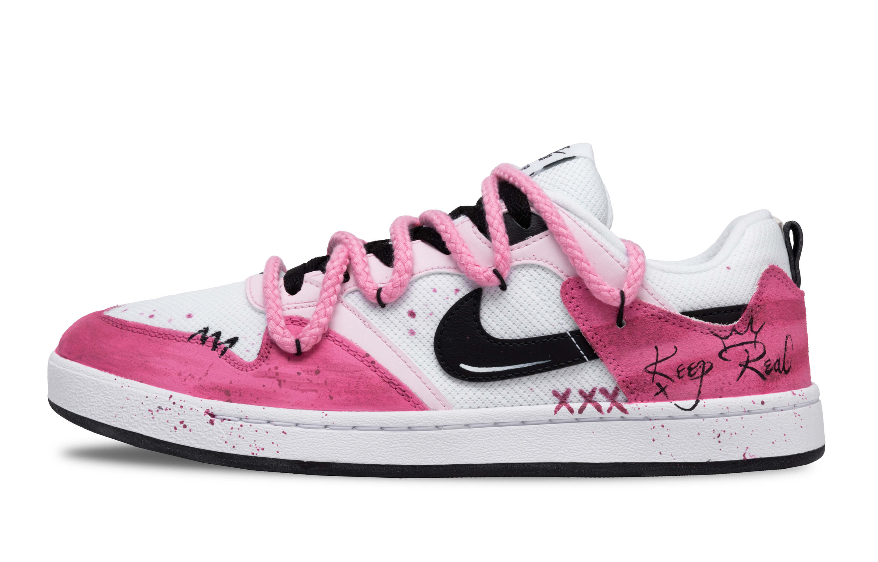 

Nike SB Alleyoop, легкие, противоскользящие и износостойкие, низкие, мужские, розовые, кроссовки для скейтбординга