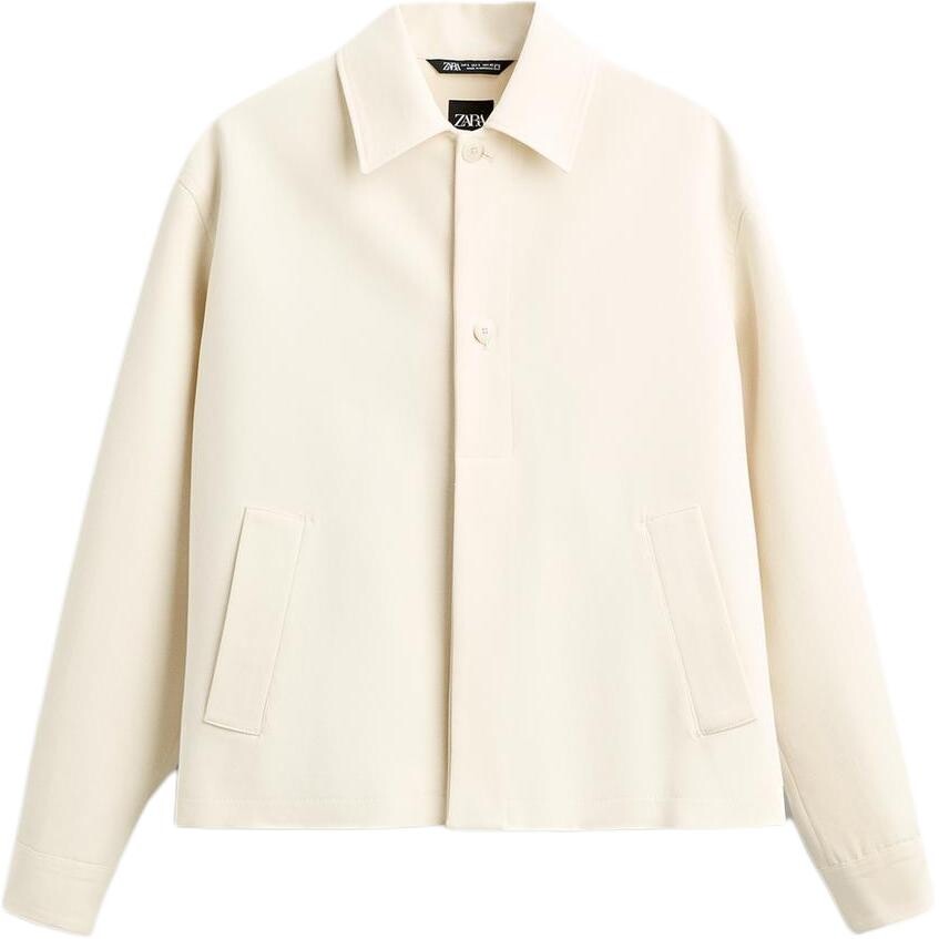 

Куртка мужская белый Zara