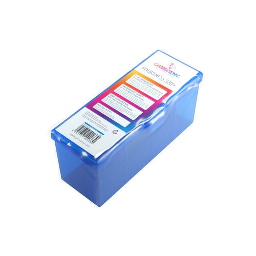 

Коробка для карточек Gamegenic Fourtress 320+ Blue Gamegenic