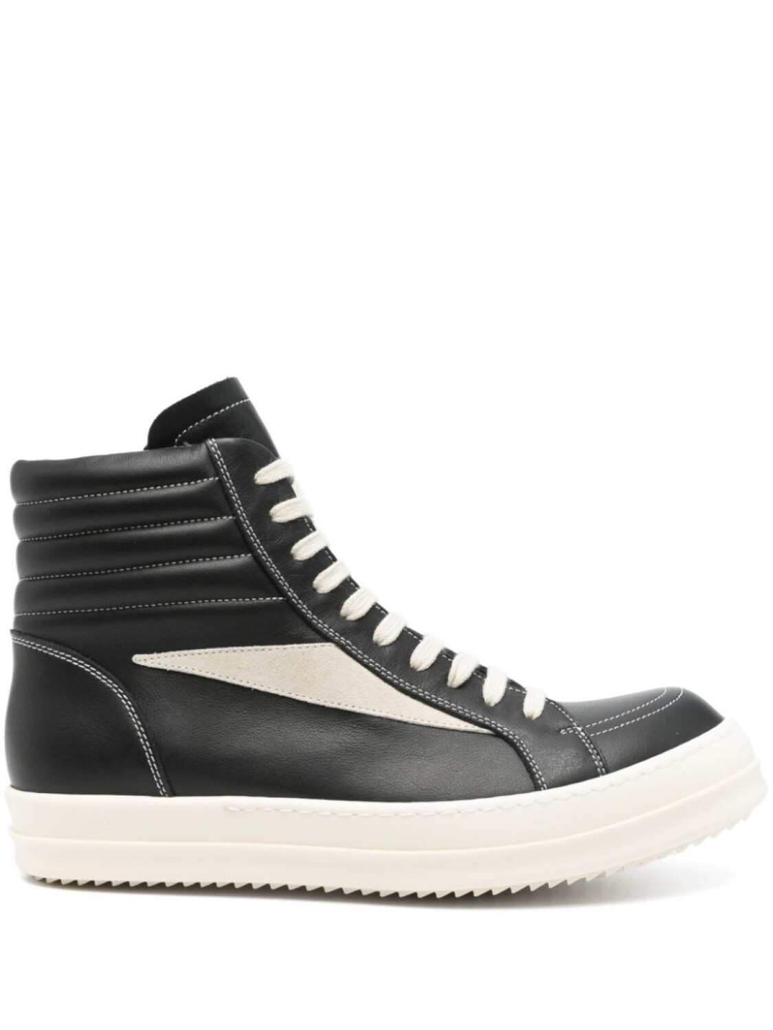 

Высокие винтажные кеды Rick Owens DRKSHDW, черный