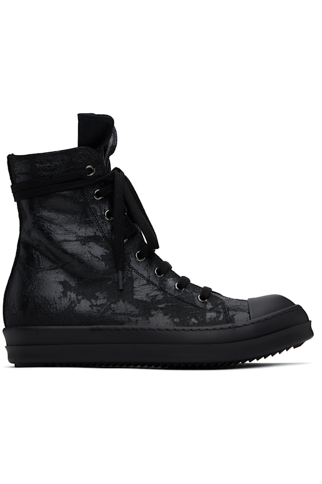 

Голливудские джинсовые кроссовки Megacrust Sneaks Rick Owens Drkshdw, черный