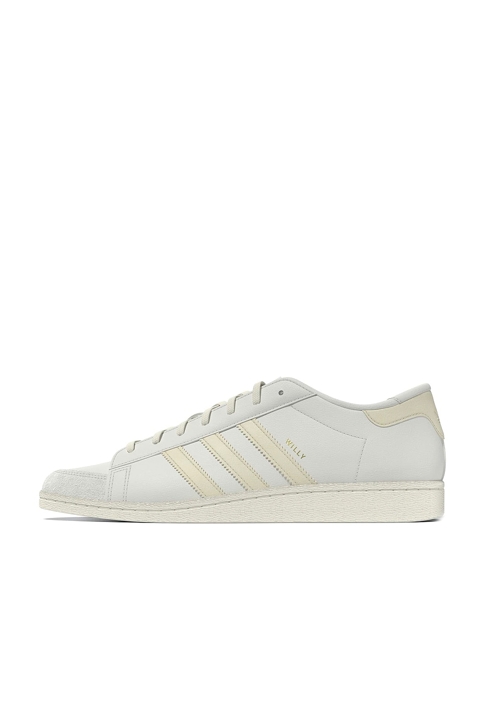 

Кроссовки Willy Chavarria Jabbar Dress Low Adidas Originals, Off White, Warm Vanilla, & Cream White