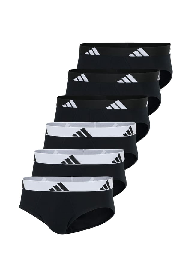 

Трусы / трусы комплект из 6 шт. активный flex хлопок Adidas, черный