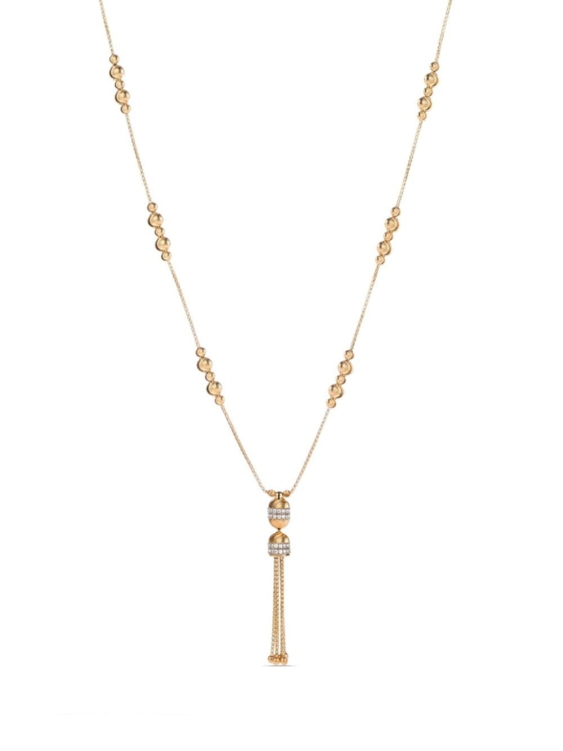 

Колье Empire Tassel из желтого золота с бриллиантами Officina Bernardi, золотой