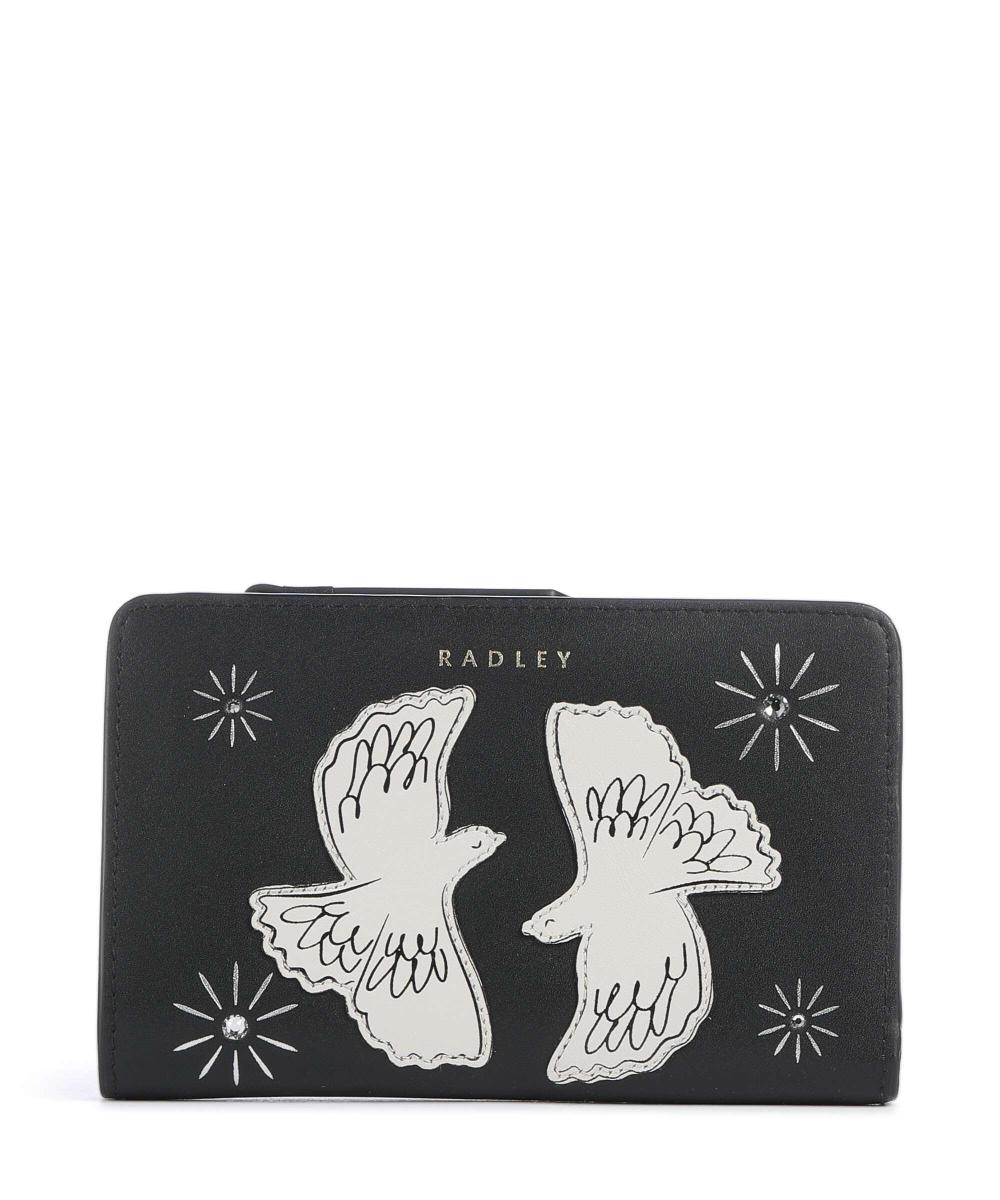 

Кошелек «Две горлицы» из воловьей кожи Radley London, черный