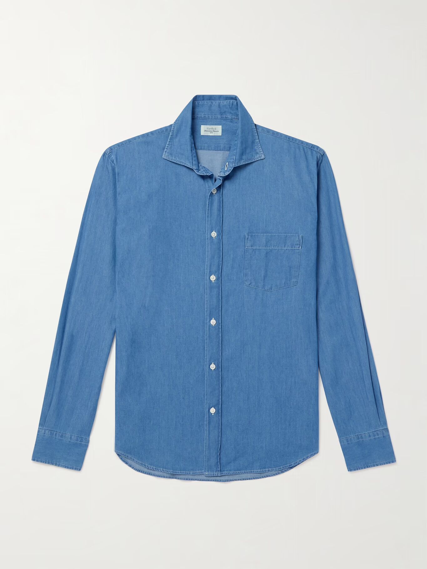 

Рубашка Paul Cotton-Chambray HARTFORD, синий