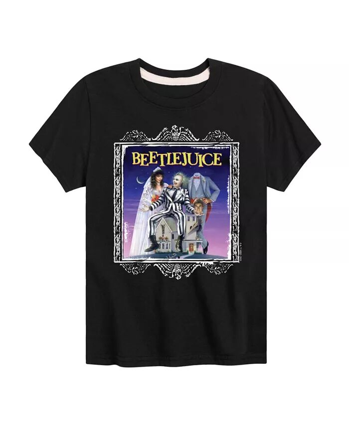 

Футболка с рисунком Big Boys Beetlejuice Hybrid, черный