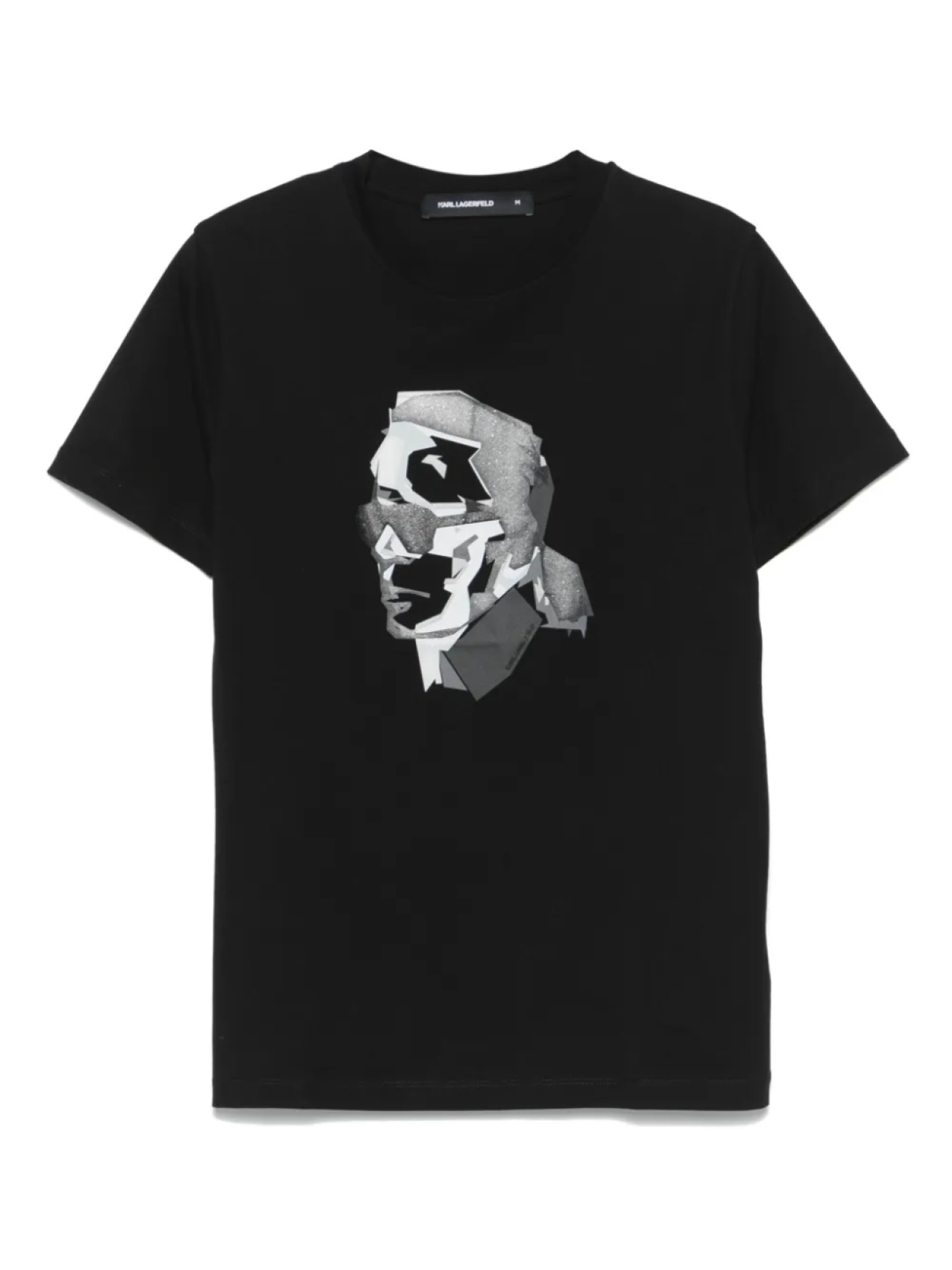 

Футболка с графическим принтом Karl Lagerfeld, черный