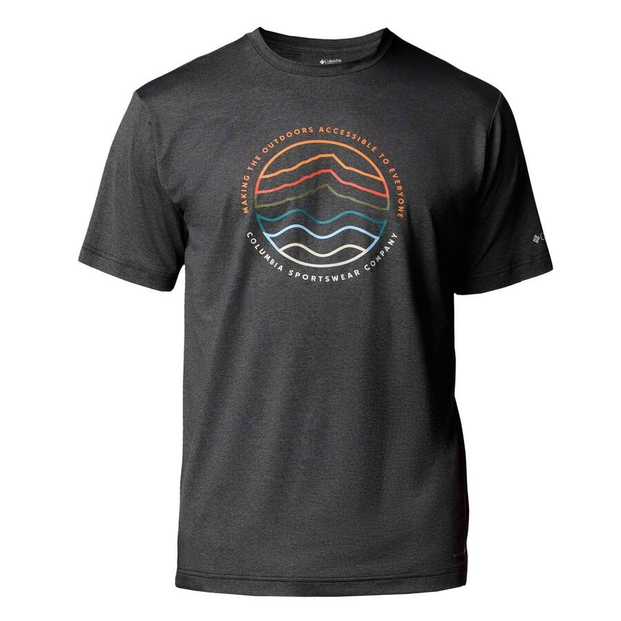 

COLUMBIA Футболка мягкая, удобная и простая в уходе мужская - Kwick Hike T-Shirt