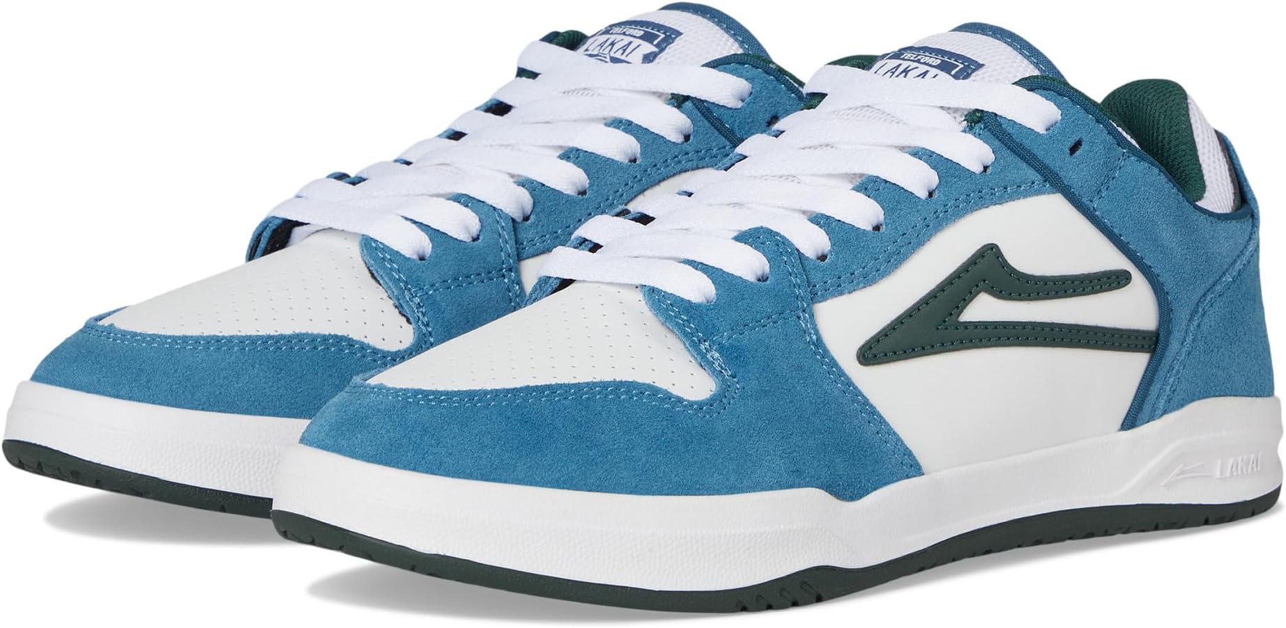 

Кроссовки Lakai Telford Low, цвет Slate/Pine Suede