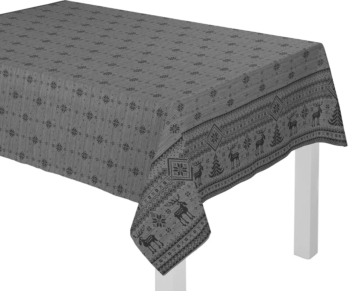 

Вирт скатерть "РОМО" Wirth 130х160 см, цвет anthrazit/silberfarben