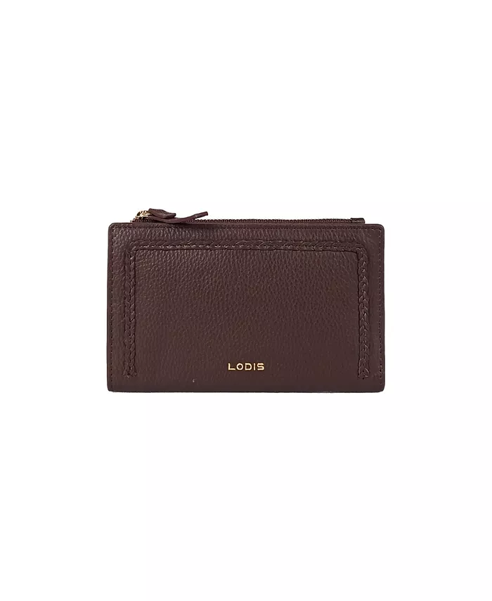 

Сумка Rope Me in North or South French Leather Purse LODIS, фиолетовый