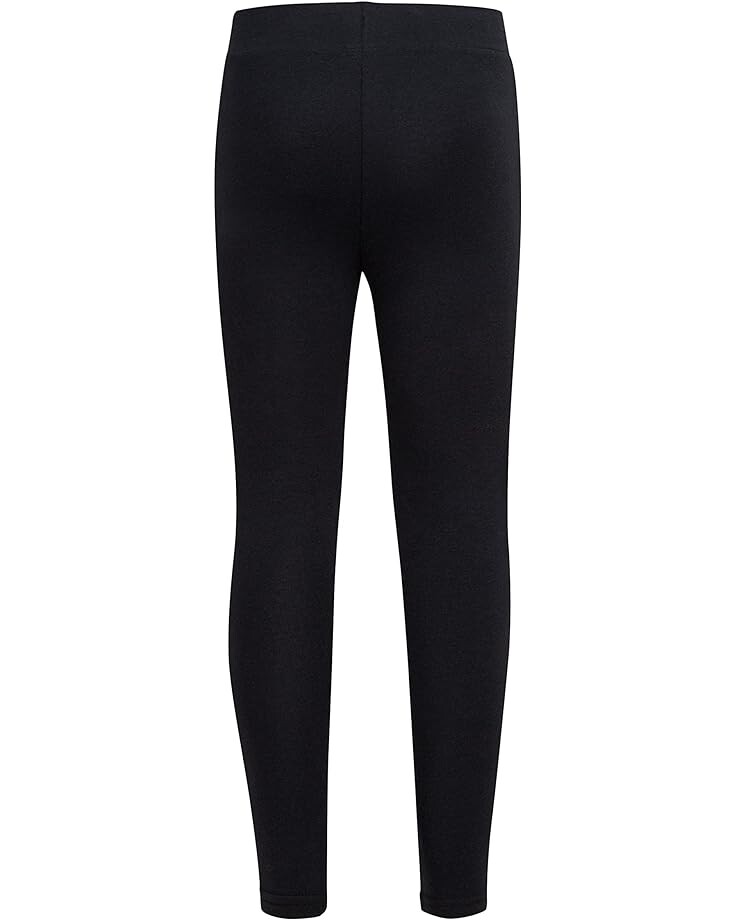 

Брюки Converse Leggings with Metallic Ink, черный