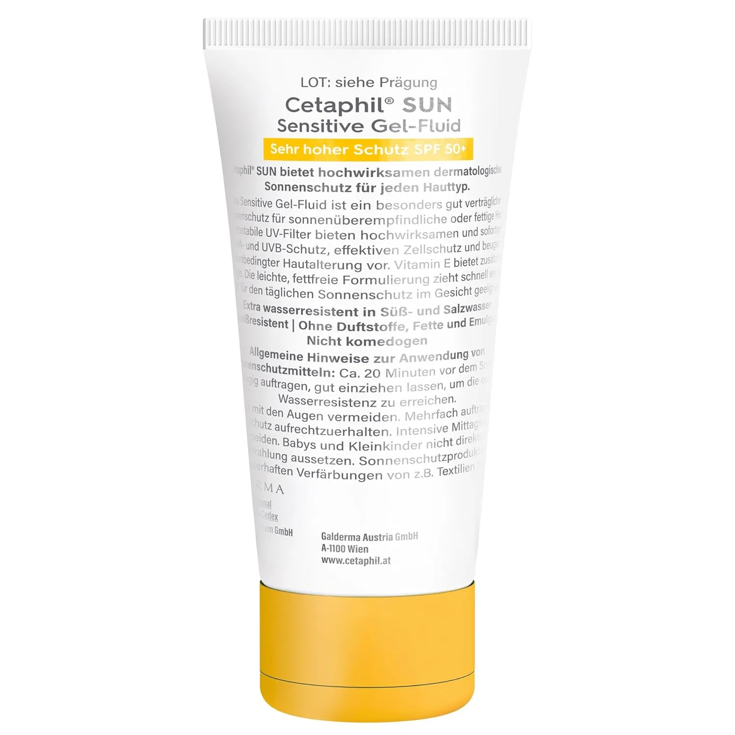 Солнцезащитный гель-флюид SPF 50+ «Sun Sensitive» от CETAPHIL Cetaphil — фото 2
