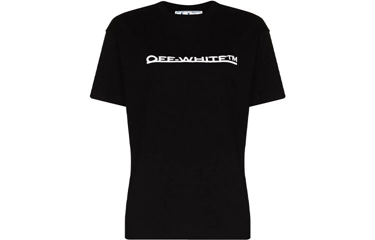 

Футболка женская Off-White Underlined Logo, черный