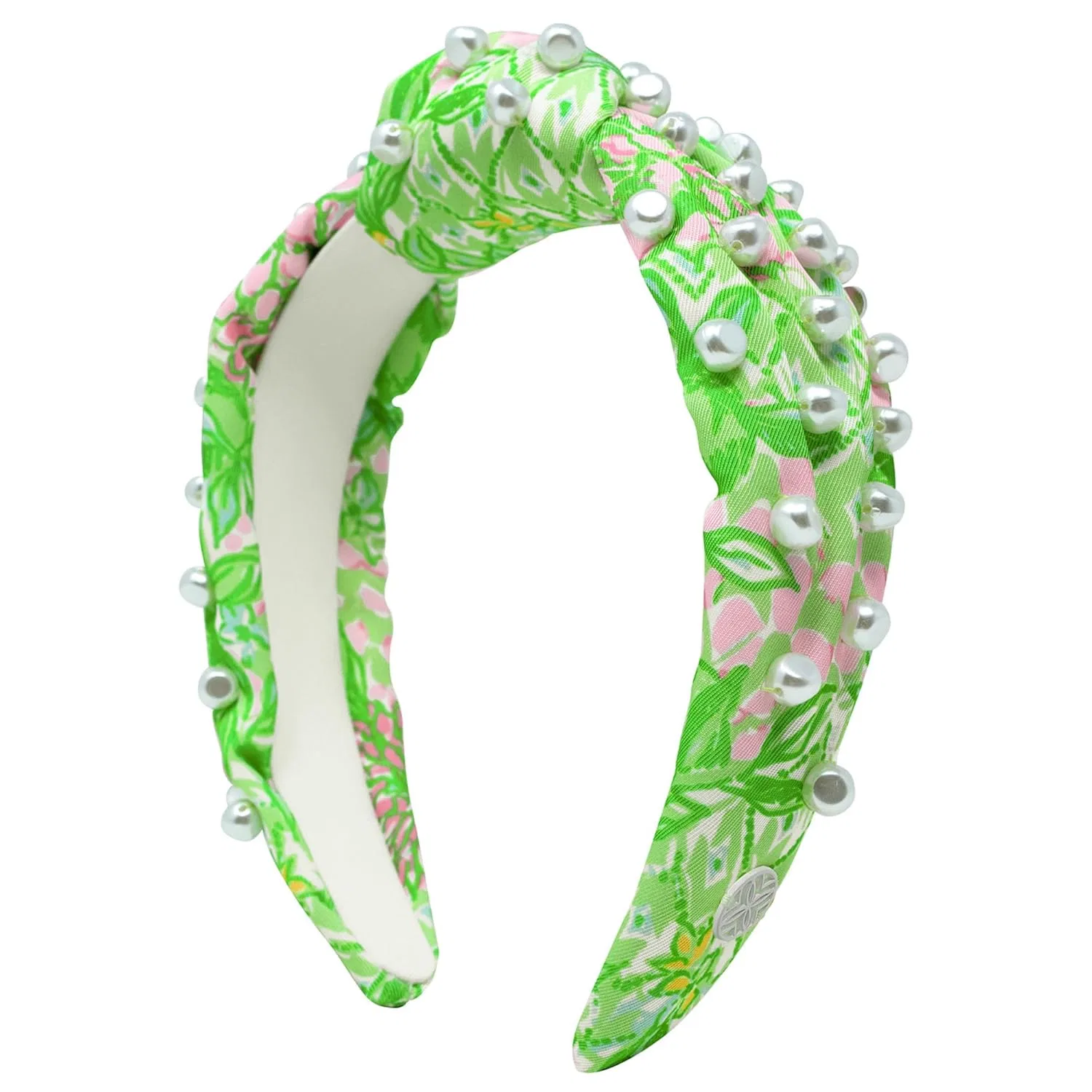 Женский ободок для волос с узлом и жемчугом Lilly Pulitzer Lilly Pulitzer