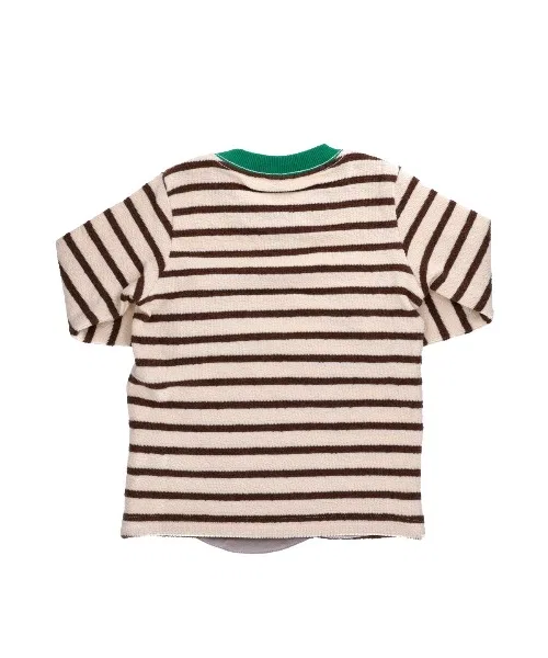 Толстовка с аппликацией в виде лица и каймой — фото 4