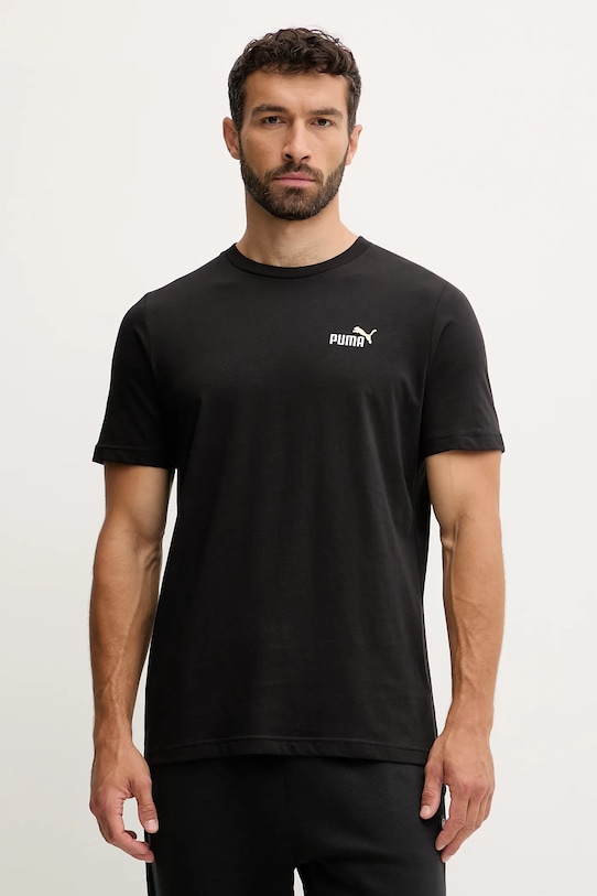 

Хлопковая футболка Puma, черный