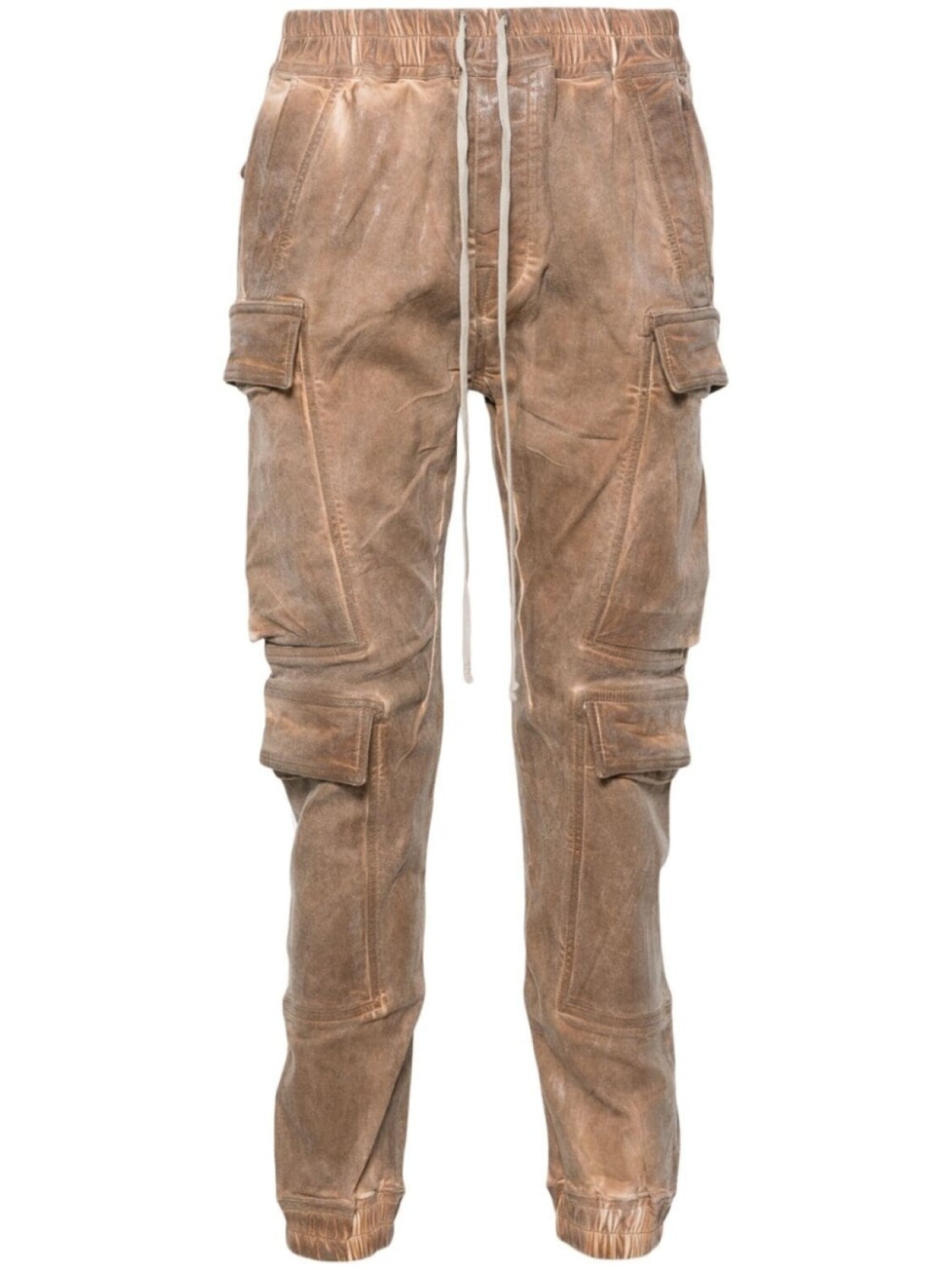

Rick Owens DRKSHDW узкие джинсы Mastodon Megacargo средней посадки, коричневый