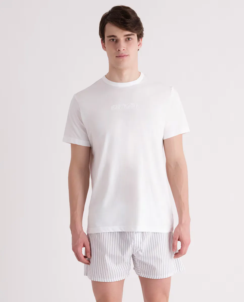 

Короткий пижамный комплект Calvin Klein, белый