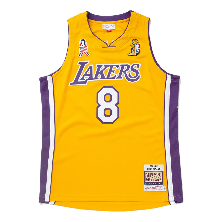 

Джерси Mitchell & Ness x NBA Los Angeles Lakers 2001-02 Hardwood Classics Jerseys 'Kobe Bryant 8', желтый