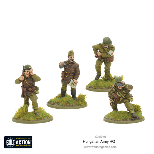 

Фигурка Hungarian Army Support Group (Hq, Mortar & Mmg)