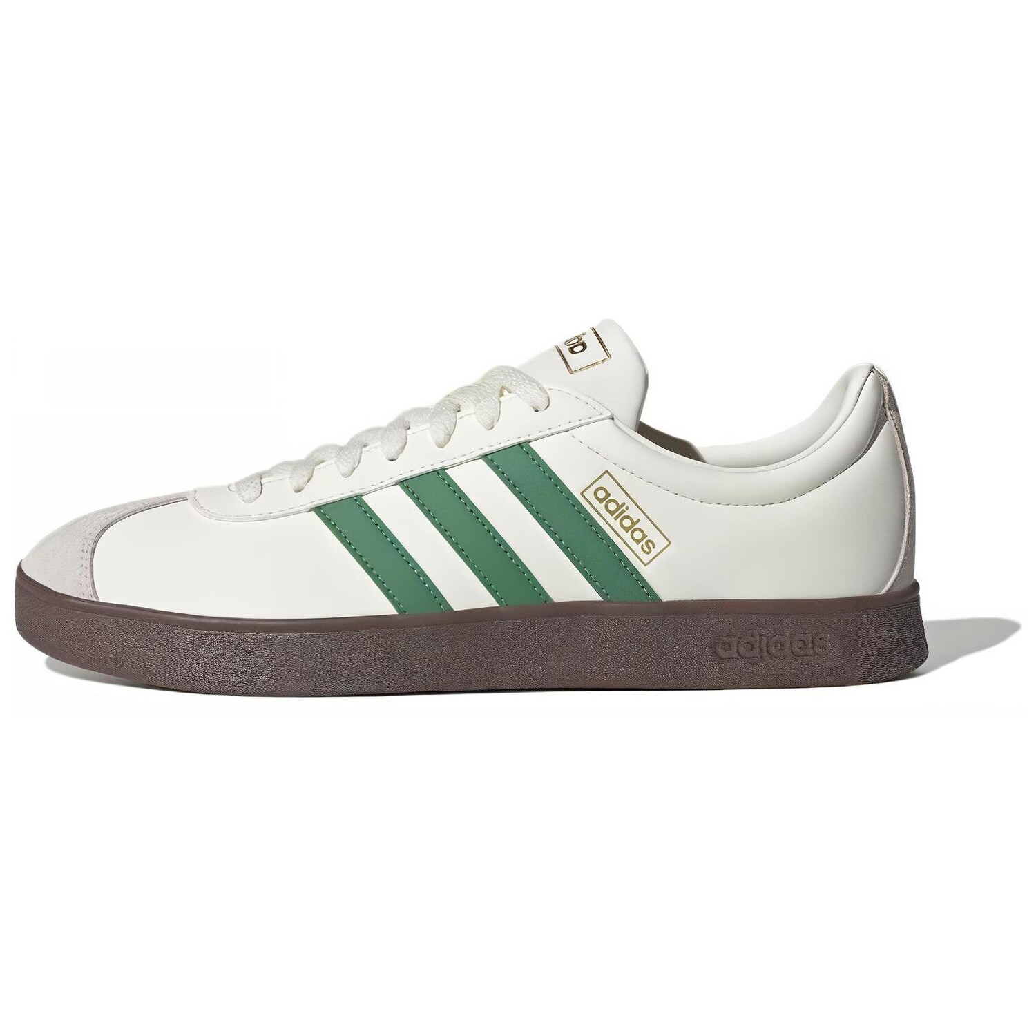 

Кроссовки adidas Court Skateboarding Shoes Unisex Low-top White/green, зеленый