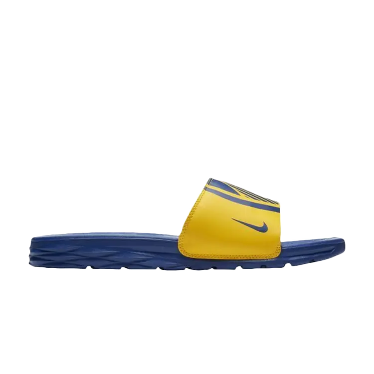 

Кроссовки Nike NBA x Benassi 'Warriors', желтый