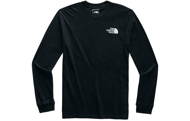 

Футболка унисекс черная The North Face, черный