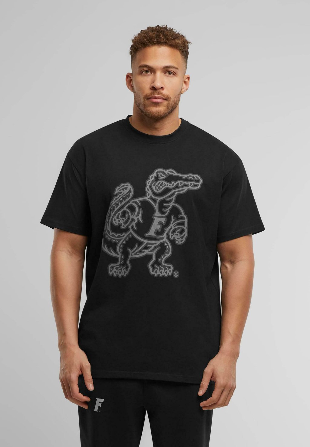 

Футболка с принтом FLORIDA GATORS DARK GATOR TEE Upscale by Mister Tee, черный