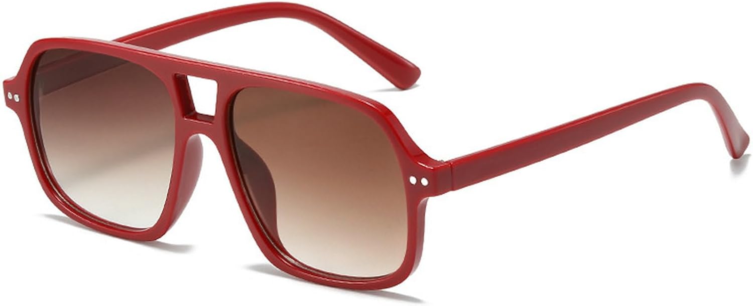 

Ретро-солнцезащитные очки-пилот для женщин и мужчин. Классические винтажные квадратные солнцезащитные очки 70-х годов. Модные женские солнцезащитные очки с защитой от УФ-излучения UV400 mincl, C3