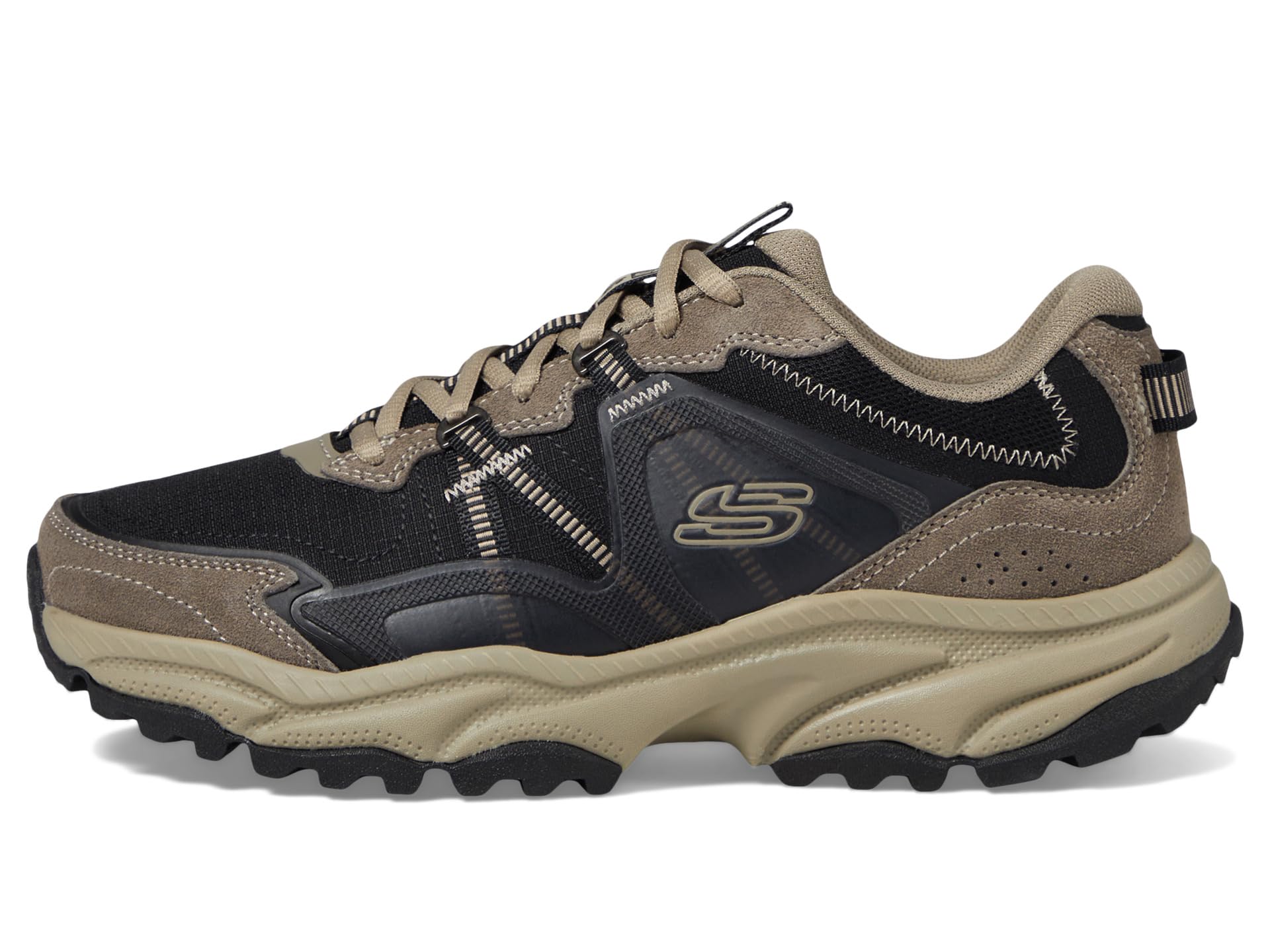 Кроссовки SKECHERS Vigor At Durango Sneaker, Black/Taupe — фото 4