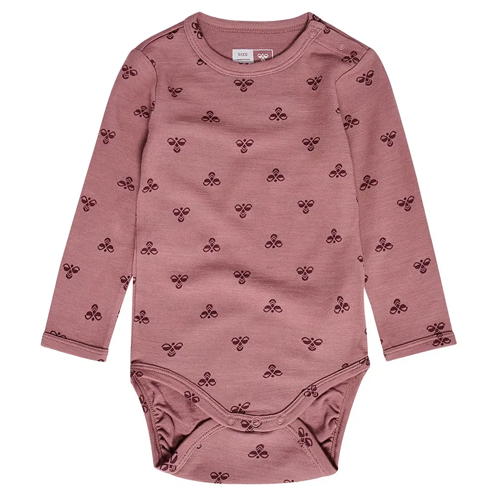 Боди с длинным рукавом Bambo Hummel, розовый
