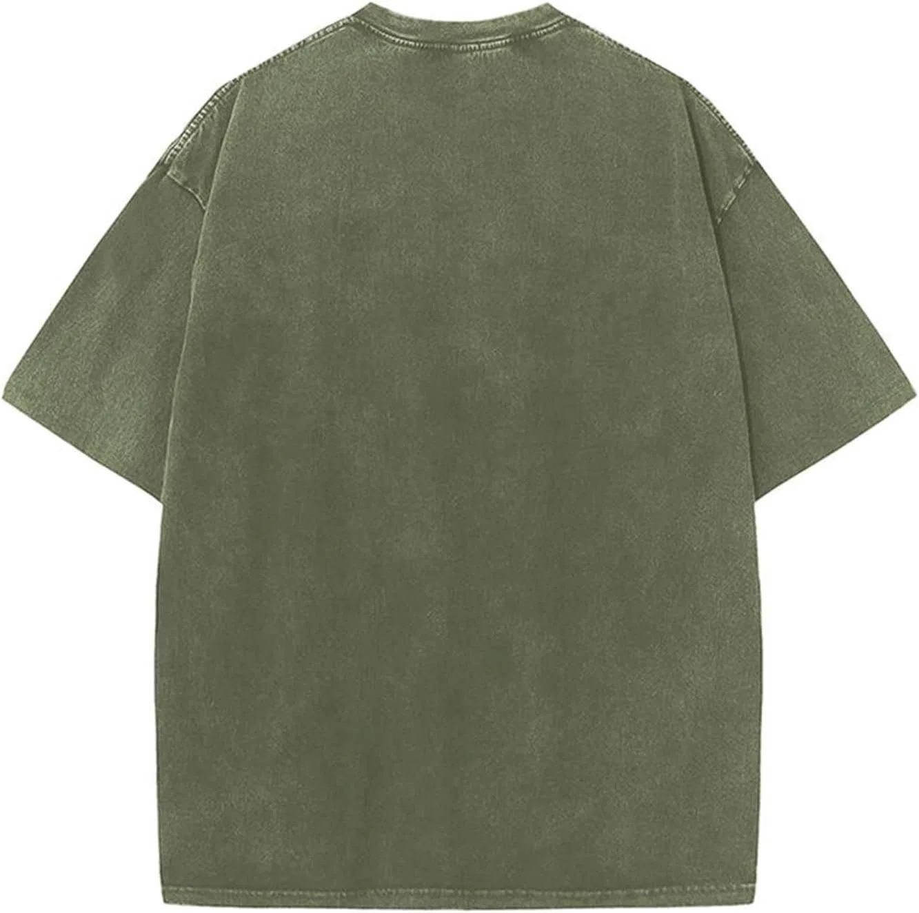 Мужская футболка с принтом Love Heart, Army Green — фото 3