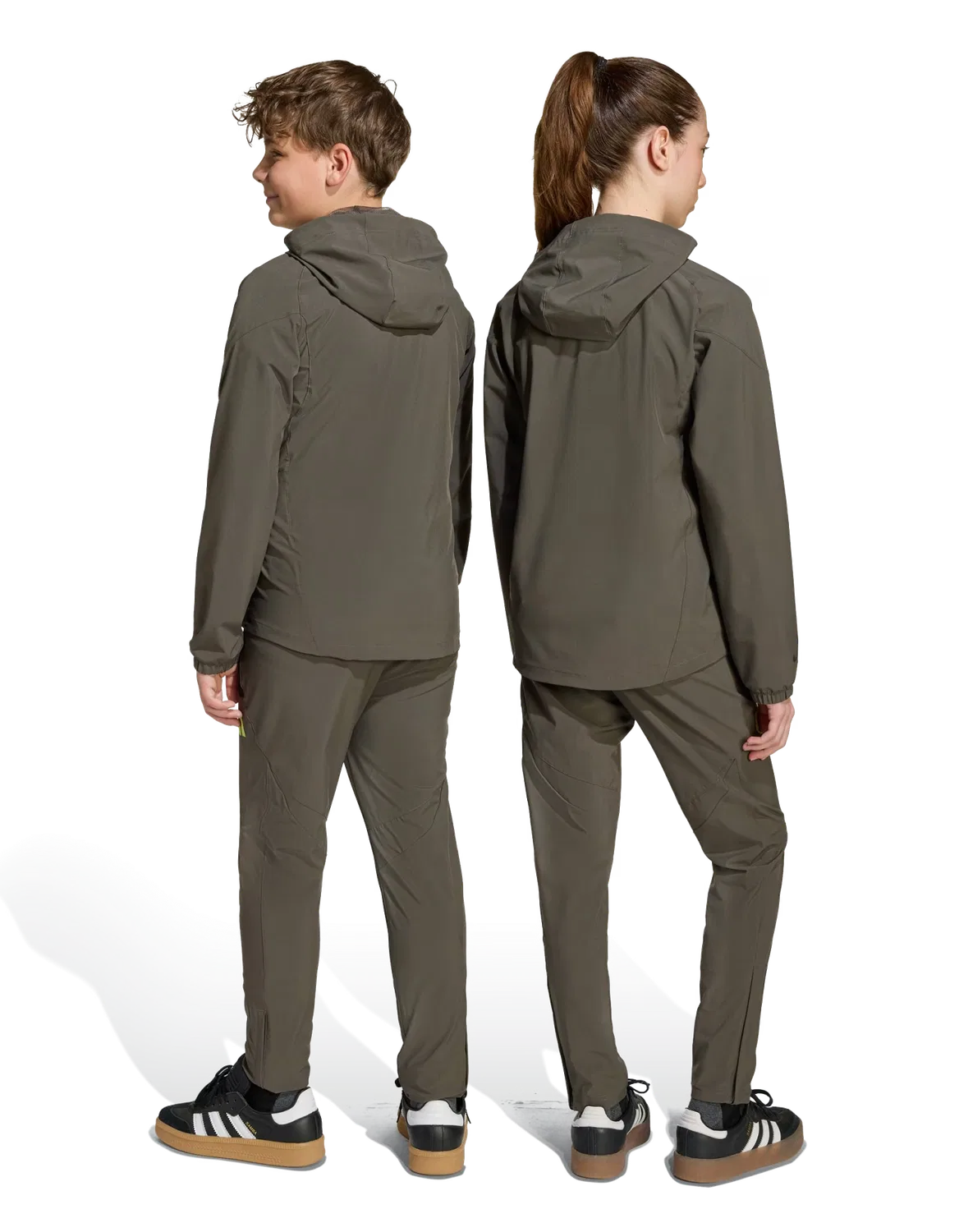 Детские спортивные штаны с технологией AEROREADY Adidas, серый — фото 3