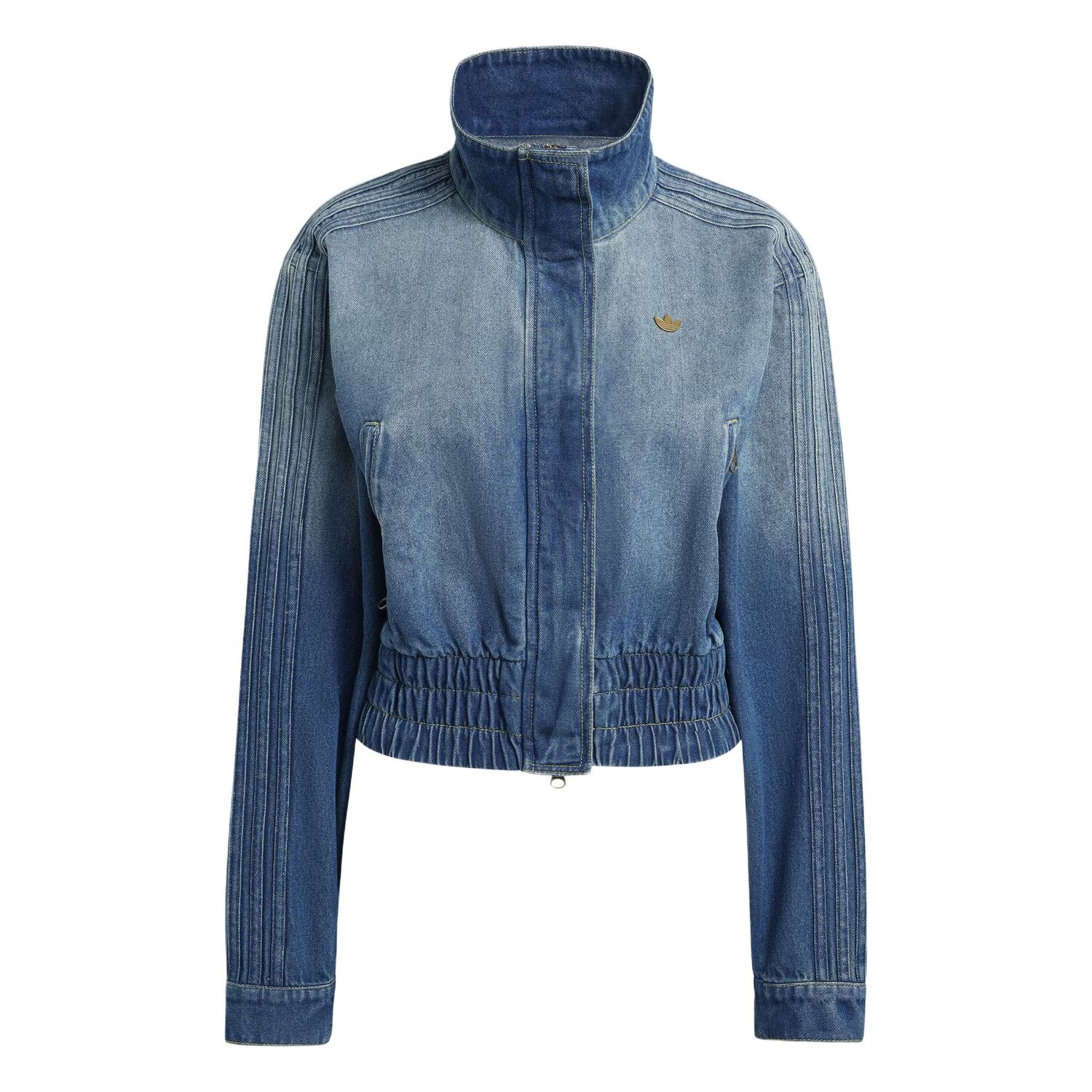 

TRACKTOP Джинсовая Куртка Женская Adidas Originals, denim синий