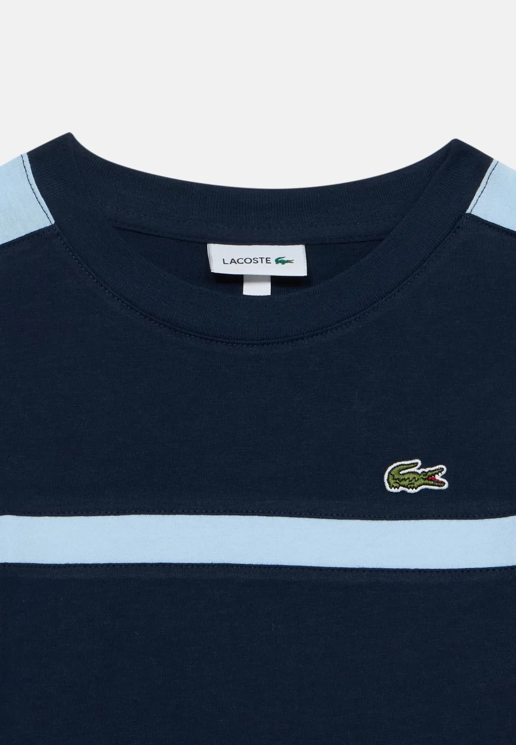 Футболка - футболка с принтом Lacoste, Marine — фото 4