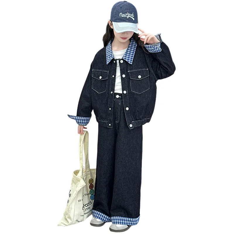 Детский спортивный комплект с курткой и брюками Lanza, Dark Blue