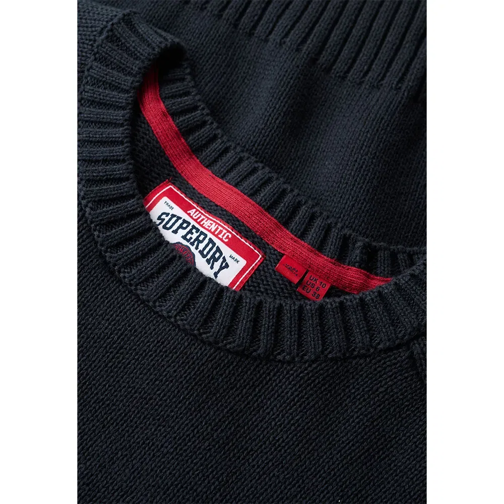 Свитер Slouchy Superdry, синий — фото 4