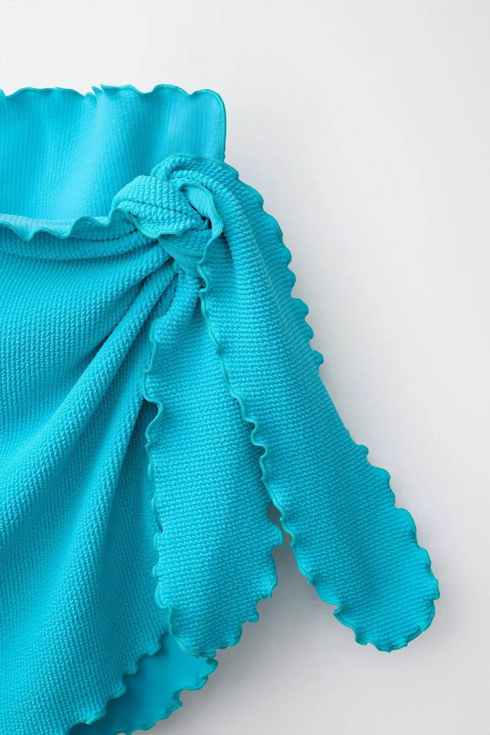 Ребристый парео ZARA, Turquoise — фото 3