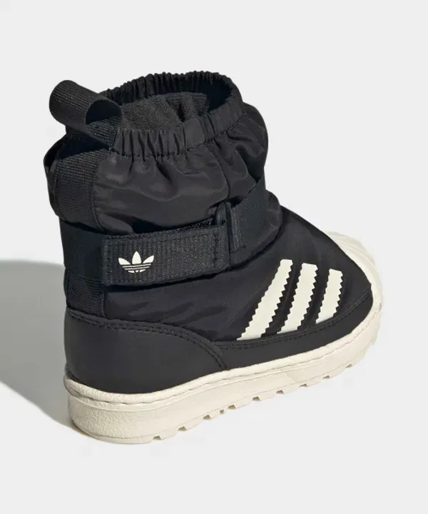 Ботинки Superstar 360 Winterize Adidas Kids, черный — фото 4