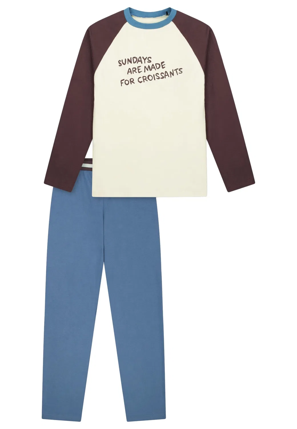 Пижама хлопковая Comfort Cotton Schiesser, белый