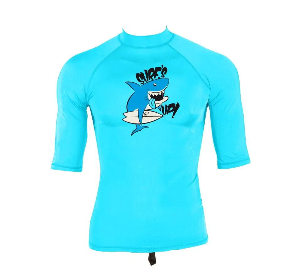 Детская футболка с коротким рукавом Logo Stretch UV-Shirt Mdns, BLAU