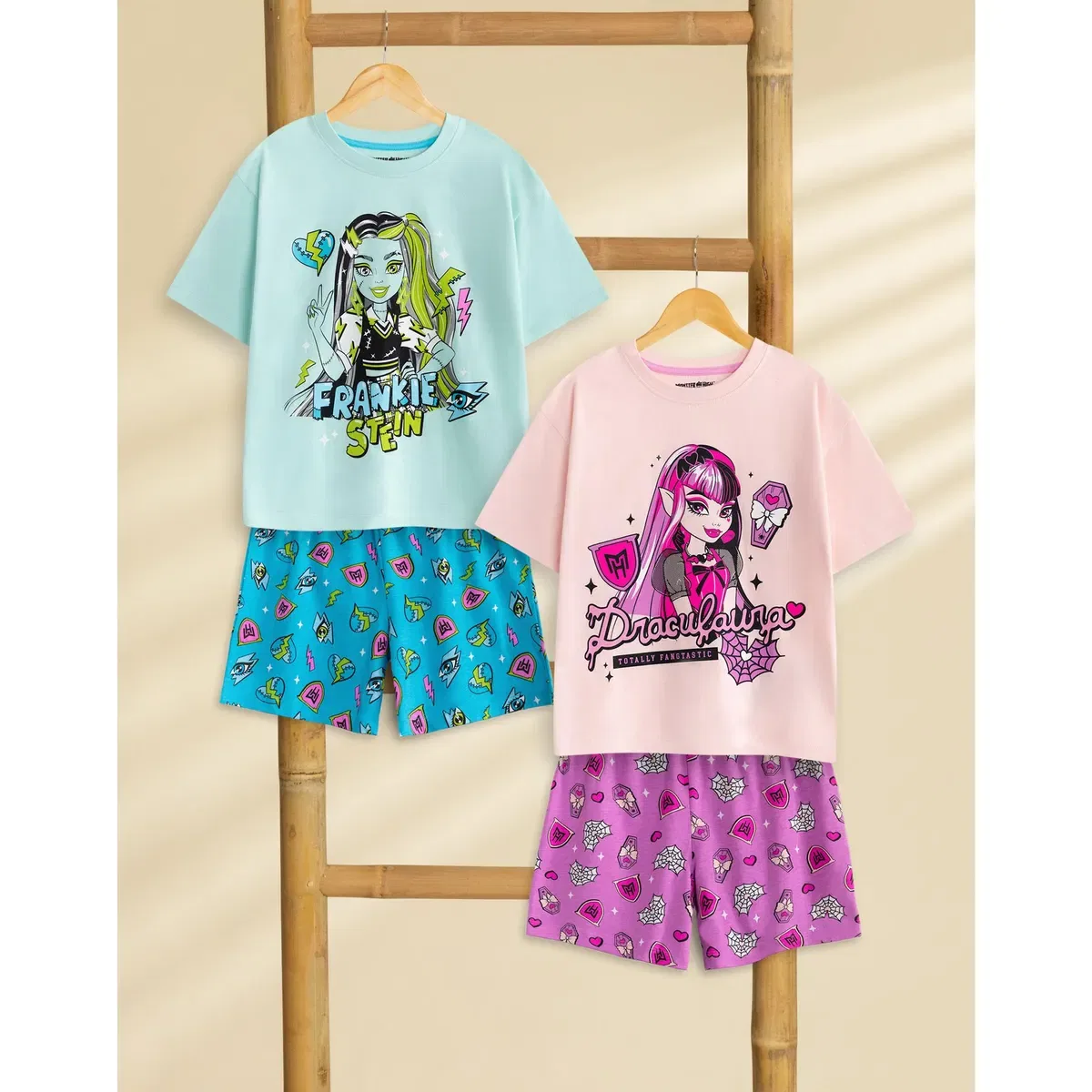 Комплект из 2 футболок с коротким рукавом Monster High, Multi — фото 2