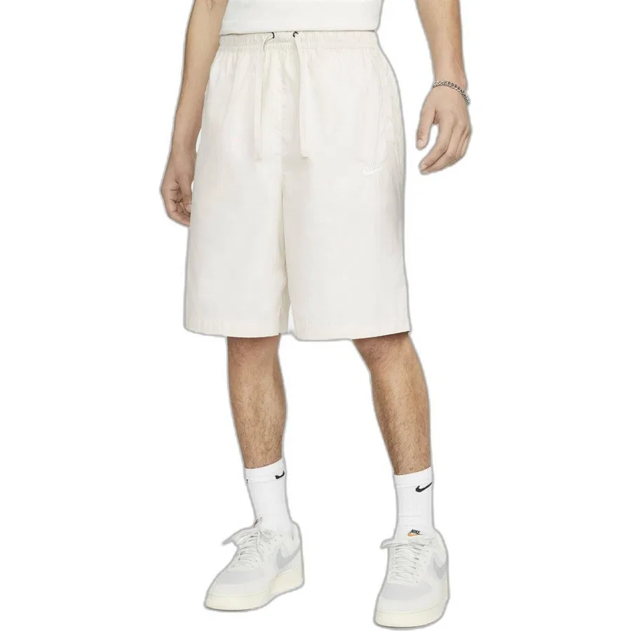 Шорты спортивные свободного кроя M Nk Club Wvn Oversized Short Nike, Белый