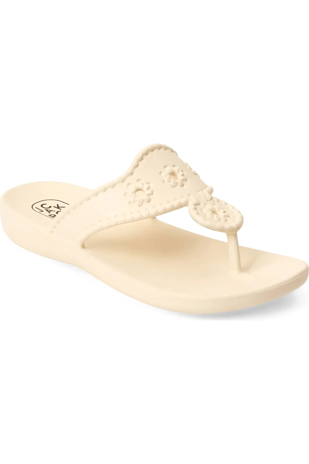 Детские сандалии водонепроницаемые Jacks Flip Flop Jack Rogers, Cream