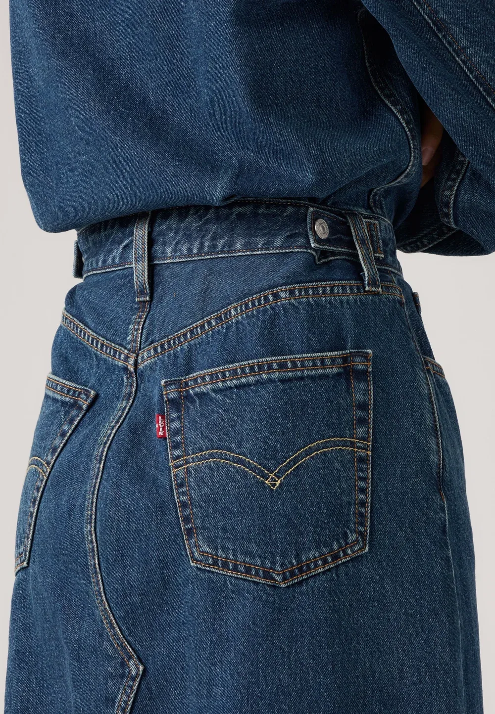 Платье в западном стиле - джинсовое платье Levi'S, Stellar Strauss — фото 4