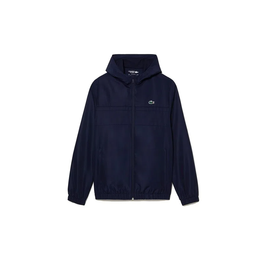 Куртка LACOSTE для межсезонья, темно-синяя